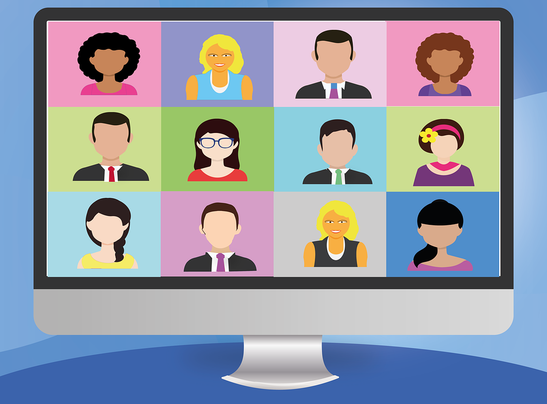 video-conference-screen zoom birthday party